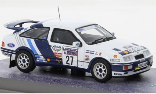 Diecast model cars Ford Sierra 1/64 Tarmac Works RS Cosworth No.27 Rallye WM RAC Rallye 1989 Ford Sierra 1/64 Tarmac Works RS Cosworth No.27 Rallye WM RAC Rallye 1989 diecast model cars