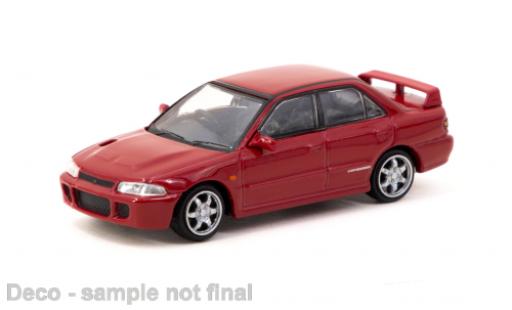 Mitsubishi Lancer 1/64 Tarmac Works GSR évolution red diecast model cars