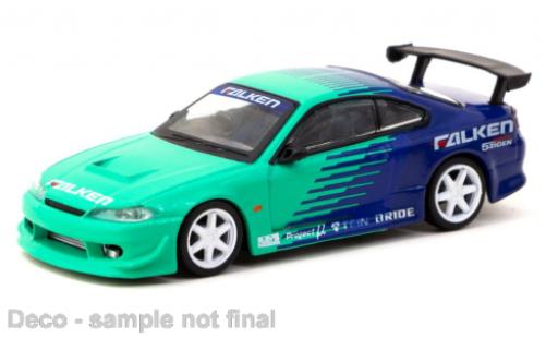 Nissan Silvia 1/64 Tarmac Works (S15) VERTEX Falken diecast model cars