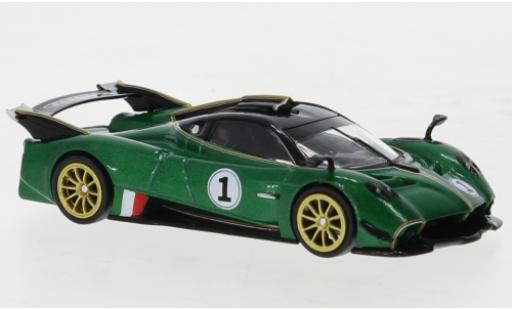 Pagani Huayra 1/64 Tarmac Works R green diecast model cars