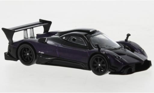 Pagani Zonda 1/64 Tarmac Works R purple diecast model cars