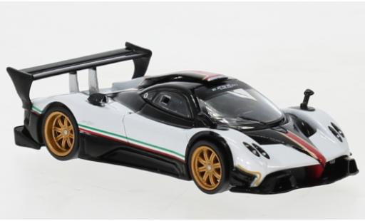 Pagani Zonda 1/64 Tarmac Works R metallise white diecast model cars