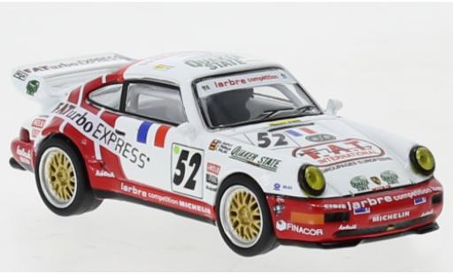 Porsche 964 1/64 Tarmac Works 911  RSR 3.8 No.52 24h Le Mans 1994 diecast model cars