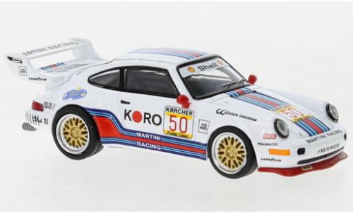 Diecast model cars Porsche 993 Turbo S 1/64 Tarmac Works 911  LM GT No.50 BRP GT Series 1995 Porsche 993 Turbo S 1/64 Tarmac Works 911  LM GT No.50 BRP GT Series 1995 diecast model cars