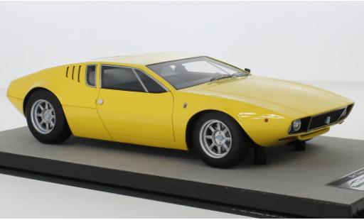 Diecast model cars De Tomaso Mangusta 1/18 Tecnomodel yellow 1971 De Tomaso Mangusta 1/18 Tecnomodel yellow 1971 diecast model cars