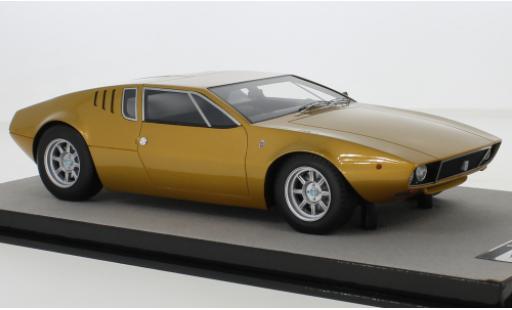 Diecast model cars De Tomaso Mangusta 1/18 Tecnomodel gold 1971 De Tomaso Mangusta 1/18 Tecnomodel gold 1971 diecast model cars