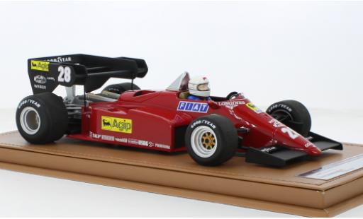 Diecast model cars Ferrari 126 1/18 Tecnomodel C4-M2 No.28 Formel 1 GP Europa 1984 1:18 Ferrari 126 1/18 Tecnomodel C4-M2 No.28 Formel 1 GP Europa 1984 1:18 diecast model cars