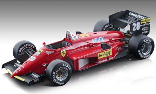Diecast model cars Ferrari 156 1/18 Tecnomodel -85 No.28 Scuderia Formel 1 GP Nürburgring 1985 y compris les Decals S.Johansson Ferrari 156 1/18 Tecnomodel -85 No.28 Scuderia Formel 1 GP Nürburgring 1985 y compris les Decals S.Johansson diecast model cars