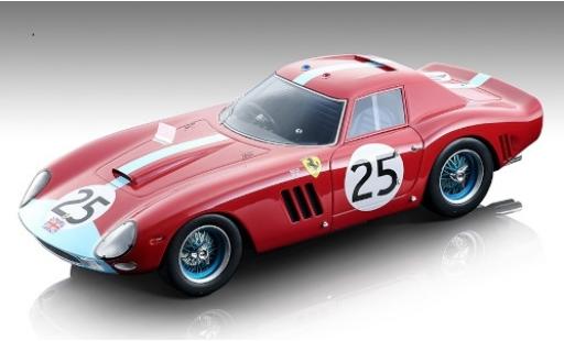 Diecast model cars Ferrari 250 1/18 Tecnomodel GTO RHD No.25 Maranello Concessionaires 24h Le Mans 1964 I.Ireland/T.Maggs/J.Stewart Ferrari 250 1/18 Tecnomodel GTO RHD No.25 Maranello Concessionaires 24h Le Mans 1964 I.Ireland/T.Maggs/J.Stewart diecast model cars