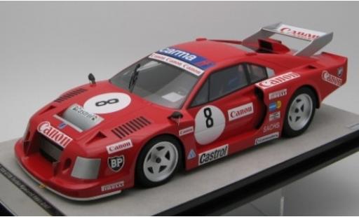 Ferrari 308 1/18 Tecnomodel GTB Turbo No.8 Team Carma FF / Achilli Motors Canon 9h Kyalami 1981 C.Facetti/M.Finotto diecast model cars