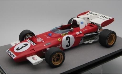 Ferrari 312 1/18 Tecnomodel B2 No.3 Scuderia Formel 1 GP Zandvoort 1971 C.Regazzoni diecast model cars