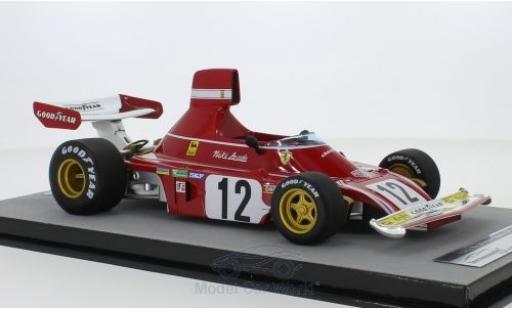 Diecast model cars Ferrari 312 1/18 Tecnomodel B3 No.12 Scuderia Formel 1 GP Spanien 1974 N.Lauda Ferrari 312 1/18 Tecnomodel B3 No.12 Scuderia Formel 1 GP Spanien 1974 N.Lauda diecast model cars