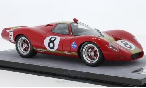 Ford P68 1/18 Tecnomodel RHD No.8 1000 Km Nürburgring 1968 C.Irwin/P.Rodriguez diecast model cars