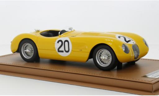 Diecast model cars Jaguar C-Type 1/18 Tecnomodel Spider RHD No.20 Racing 24h Le Mans 1953 1:18 Jaguar C-Type 1/18 Tecnomodel Spider RHD No.20 Racing 24h Le Mans 1953 1:18 diecast model cars