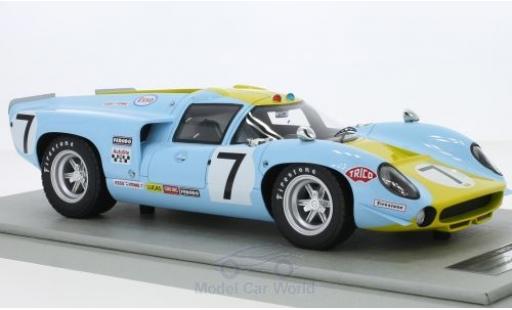 Lola T70 1968 1/18 Tecnomodel MK3 RHD No.7 24h Le Mans 1968 S.Axelsson/U.Norinder diecast model cars
