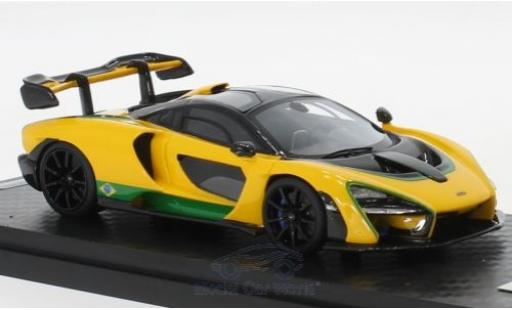 Diecast model cars McLaren Senna 1/18 Tecnomodel 2018 Brazil Colour Version McLaren Senna 1/18 Tecnomodel 2018 Brazil Colour Version diecast model cars