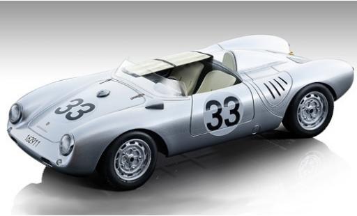 Porsche 550 1/18 Tecnomodel A RS No.33 KG 24h Le Mans 1957 H.Herrmann/R.von Frankenberg diecast model cars