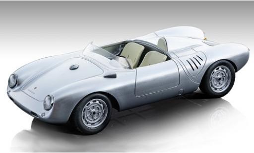 Porsche 550 1/18 Tecnomodel A RS grey 1957 Strassenversion diecast model cars