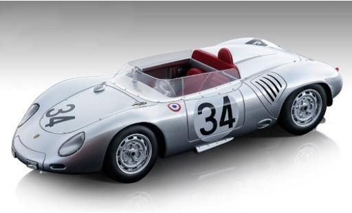 Porsche 718 1/18 Tecnomodel RSK No.34 KG 24h Le Mans 1959 E.Barth/W.Seidel diecast model cars