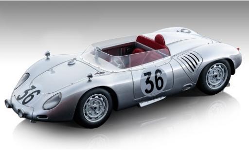 Porsche 718 1/18 Tecnomodel RSK No.36 Baron Carel Godin de Beaufort 24h Le Mans 1959 C.Godin de Beaufort/C.Heins diecast model cars
