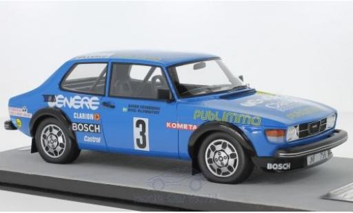 Diecast model cars Saab 99 1/18 Tecnomodel Turbo No.3 Rallye WM Rallye Schweden 1981 S.Blomqvist/B.Cederberg Saab 99 1/18 Tecnomodel Turbo No.3 Rallye WM Rallye Schweden 1981 S.Blomqvist/B.Cederberg diecast model cars