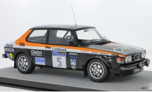 Saab 99 1/18 Tecnomodel Turbo No.5 Rally Costa Smeralda 1980 S.Blomqvist/B.Cederberg diecast model cars