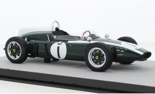 Cooper T53 1/18 Tecnomodel Climax No.1 Formel 1 GP Großbritannien 1960 diecast model cars