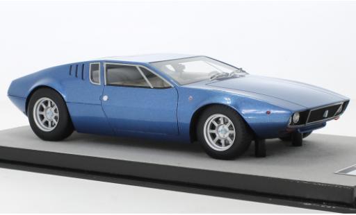 Diecast model cars De Tomaso Mangusta 1/18 Tecnomodel metallise blue 1971 De Tomaso Mangusta 1/18 Tecnomodel metallise blue 1971 diecast model cars