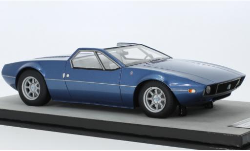 Diecast model cars De Tomaso Mangusta 1/18 Tecnomodel Spyder metallise blue 1966 De Tomaso Mangusta 1/18 Tecnomodel Spyder metallise blue 1966 diecast model cars
