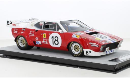 Ferrari 308 1/18 Tecnomodel GTB4 LM No.18 N.A.R.T. 24h Le Mans 1974 diecast model cars