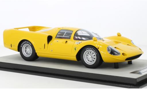 Ferrari 365 1/18 Tecnomodel P2/3 Drogo yellow RHD 1967 diecast model cars