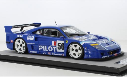 Ferrari F40 1/18 Tecnomodel GTE No.56 Pilote 24h Le Mans 1996 diecast model cars