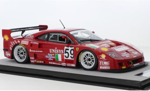 Ferrari F40 1/18 Tecnomodel GTE No.59 24h Le Mans 1996 diecast model cars