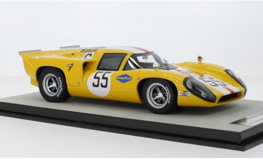 Lola T70 1/18 Tecnomodel Mk3B GT RHD No.55 Ecurie Bonnier 1000 Km Nuerburgring 1969 diecast model cars