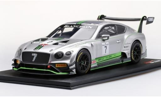 Diecast model cars Bentley Continental 1/18 Top Speed GT3 RHD No.7 Team M-Sport Blancpain GT Series Monza 2018 G.Smith/S.Kane/J.Gounon Bentley Continental 1/18 Top Speed GT3 RHD No.7 Team M-Sport Blancpain GT Series Monza 2018 G.Smith/S.Kane/J.Gounon diecast model cars