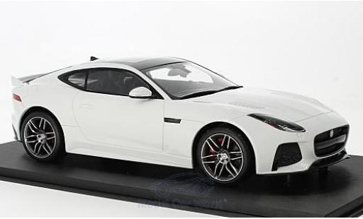 Jaguar S-Type 1/18 Top Speed SVR white 2016 diecast model cars