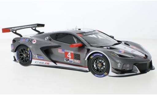 Chevrolet Corvette 1/18 Top Speed C8.R No.4 Racing IMSA 12h Sebring 2021 diecast model cars