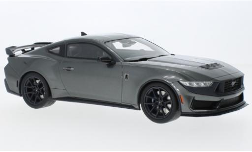 Diecast model cars Ford Mustang 1/18 Top Speed Dark Cheval grey 2024 Ford Mustang 1/18 Top Speed Dark Cheval grey 2024 diecast model cars