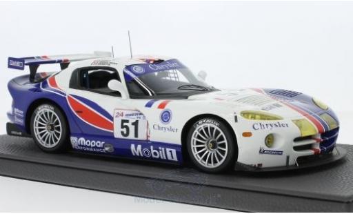 Diecast model cars Dodge Viper GTS 1/18 Topmarques Collectibles GTS-R No.51 Team Oreca 24h Le Mans 1999 D.Dupuy/K.Wendlinger/O.Beretta Dodge Viper GTS 1/18 Topmarques Collectibles GTS-R No.51 Team Oreca 24h Le Mans 1999 D.Dupuy/K.Wendlinger/O.Beretta diecast model cars