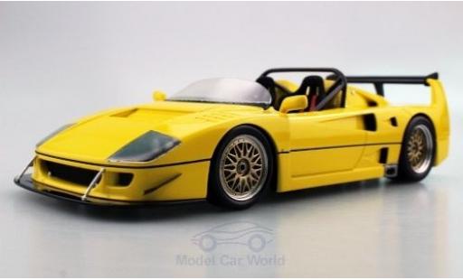 Ferrari F40 1/18 Topmarques Collectibles LM Beurlys Barchetta yellow diecast model cars