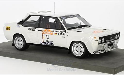 Fiat 131 Abarth 1/18 Topmarques Collectibles Abarth No.2 Rallye WM Rallye San Remo 1980 W.Röhrl/C.Geistdörfer diecast model cars