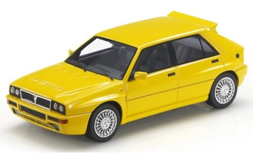Lancia Delta 1/43 Topmarques Collectibles Integrale Evoluzione yellow diecast model cars