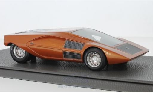 Lancia Stratos 1/18 Topmarques Collectibles Zero Concept metallic orange 1970 diecast model cars