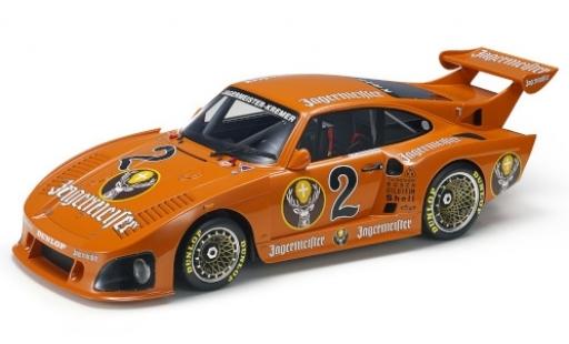 Porsche 935 1980 1/12 Topmarques Collectibles K3 No.2 Team Jägermeister-Kremer Jägermeister DRM 1980 A.Plankenhorn diecast model cars