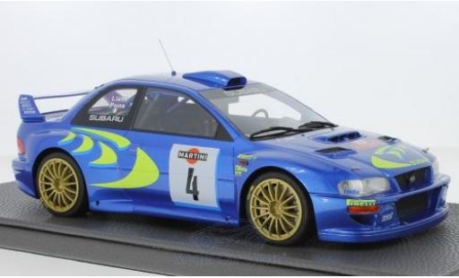 Subaru Impreza 1/18 Topmarques Collectibles S4 WRC No.4 Rallye WM Rallye San Remo 1998 P.Liatti/F.Pons diecast model cars