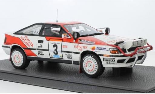 Diecast model cars Toyota Celica 1/18 Topmarques Collectibles ST165 No.3 Team Europe Rallye WM Rallye Safari 1990 B.Waldegard/F.Gallagher Toyota Celica 1/18 Topmarques Collectibles ST165 No.3 Team Europe Rallye WM Rallye Safari 1990 B.Waldegard/F.Gallagher diecast model cars