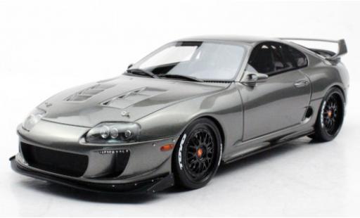 Toyota Supra 1/18 Topmarques Collectibles Enrique Munoz Twin Turbo ERM metallic grey diecast model cars