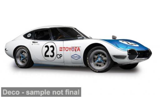 Toyota 2000 GT 1/64 IXO America weiss/blau 1967 1:64 diecast model cars