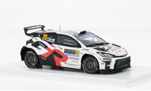 Toyota Yaris 1/43 Spark GR Rally 2 Rally Monte Carlo 2025 #26 H.Kogure/T.Luhtinen 1:43