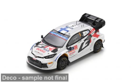 Toyota Yaris 1/43 Spark GR Rally1 Hybrid Rally Finland 2024 #5 S.Pajari/E.M&auml;lk&ouml;nen 1:43